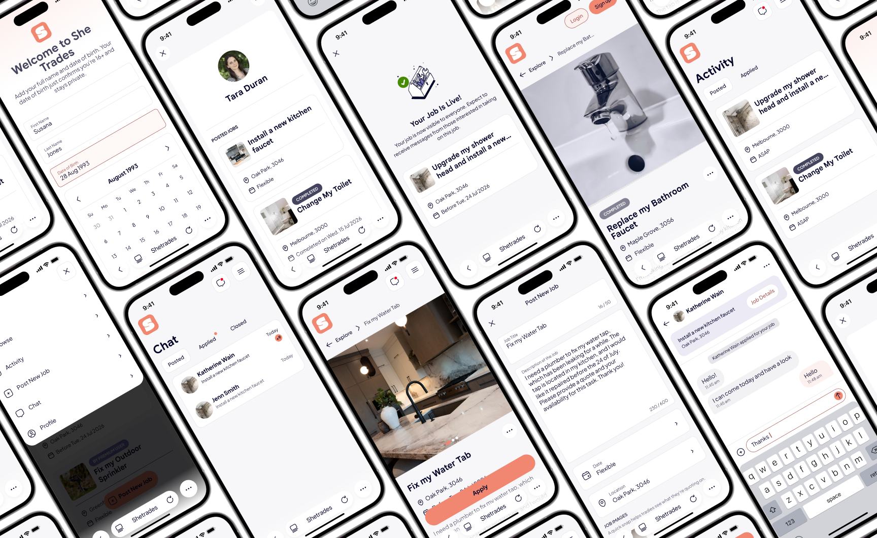 SheTrades full screen spread